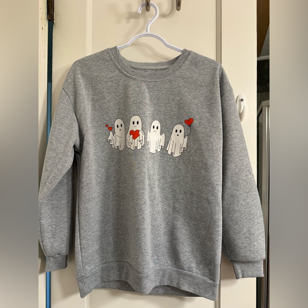 NWOT Halloween ghost sweater